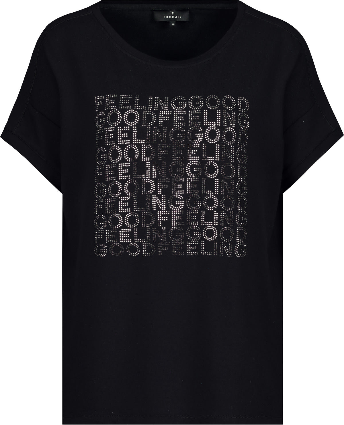 T-Shirt, schwarz