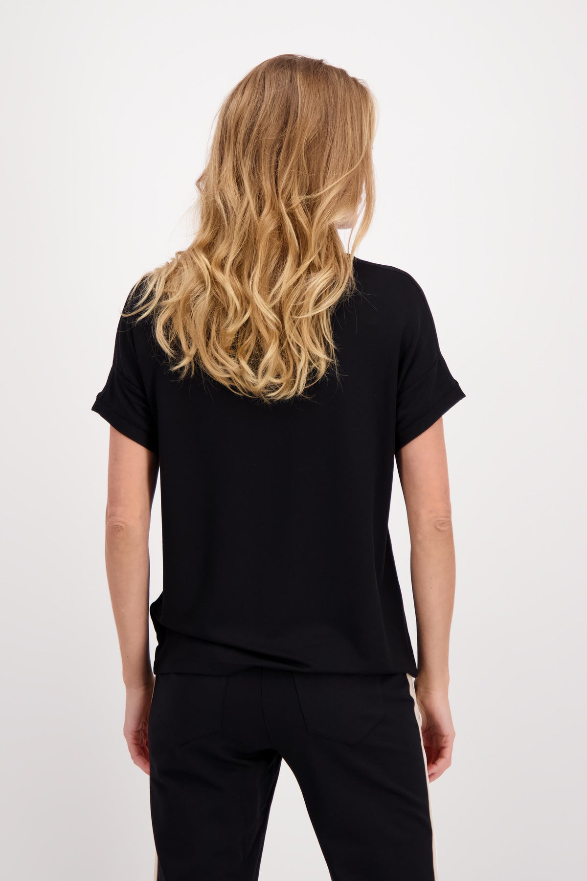 T-Shirt, schwarz