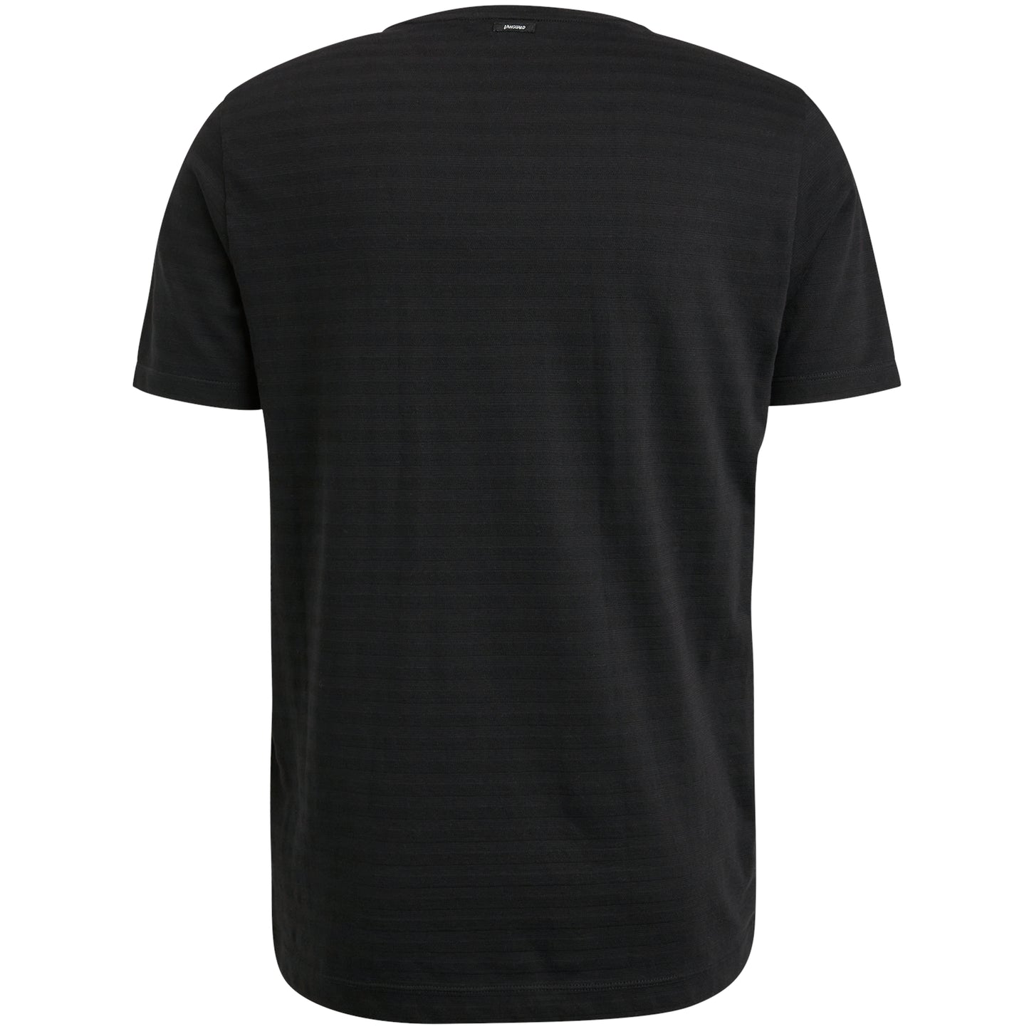 Short sleeve r-neck jersey structure stripe