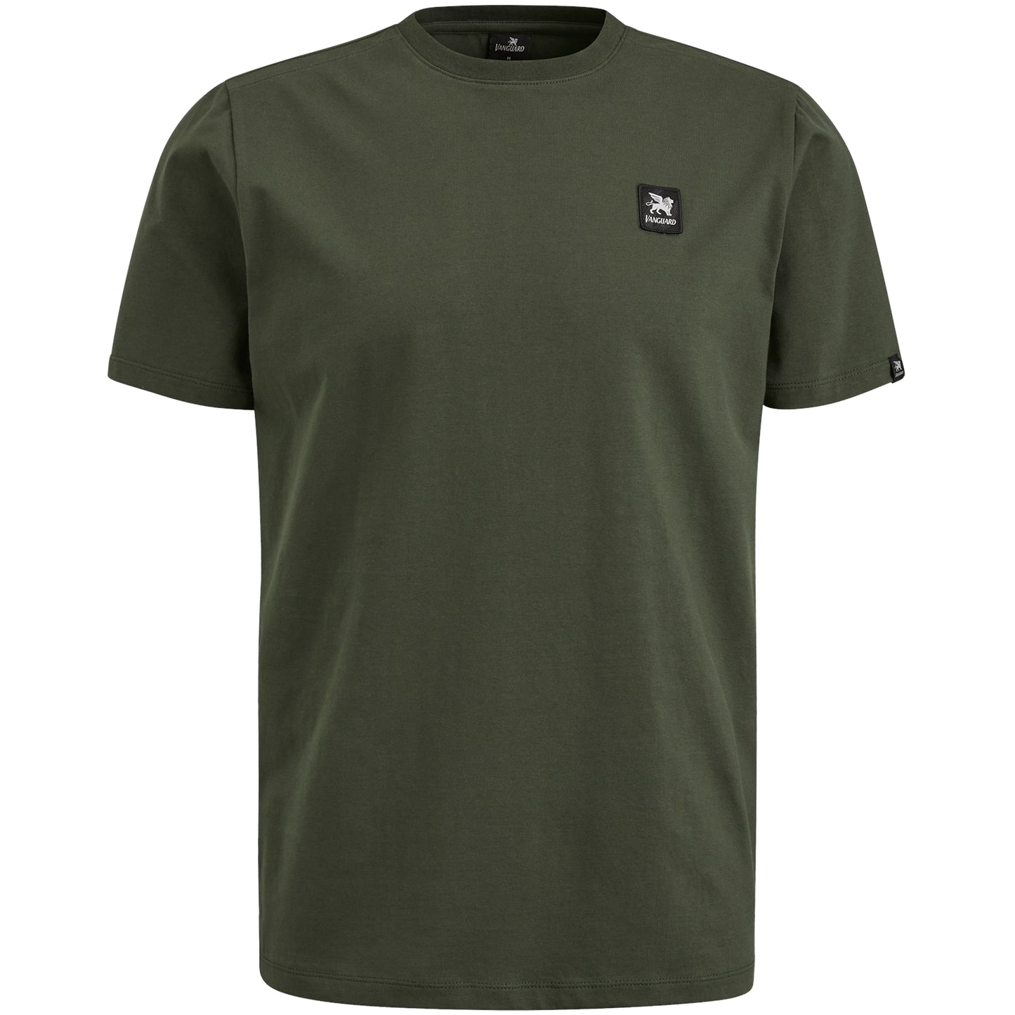 Short sleeve r-neck cotton elastan jersey