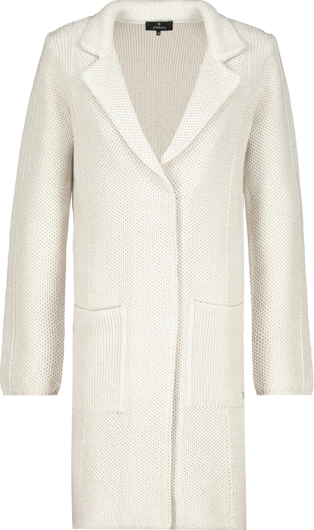 Strickjacke, sandshell