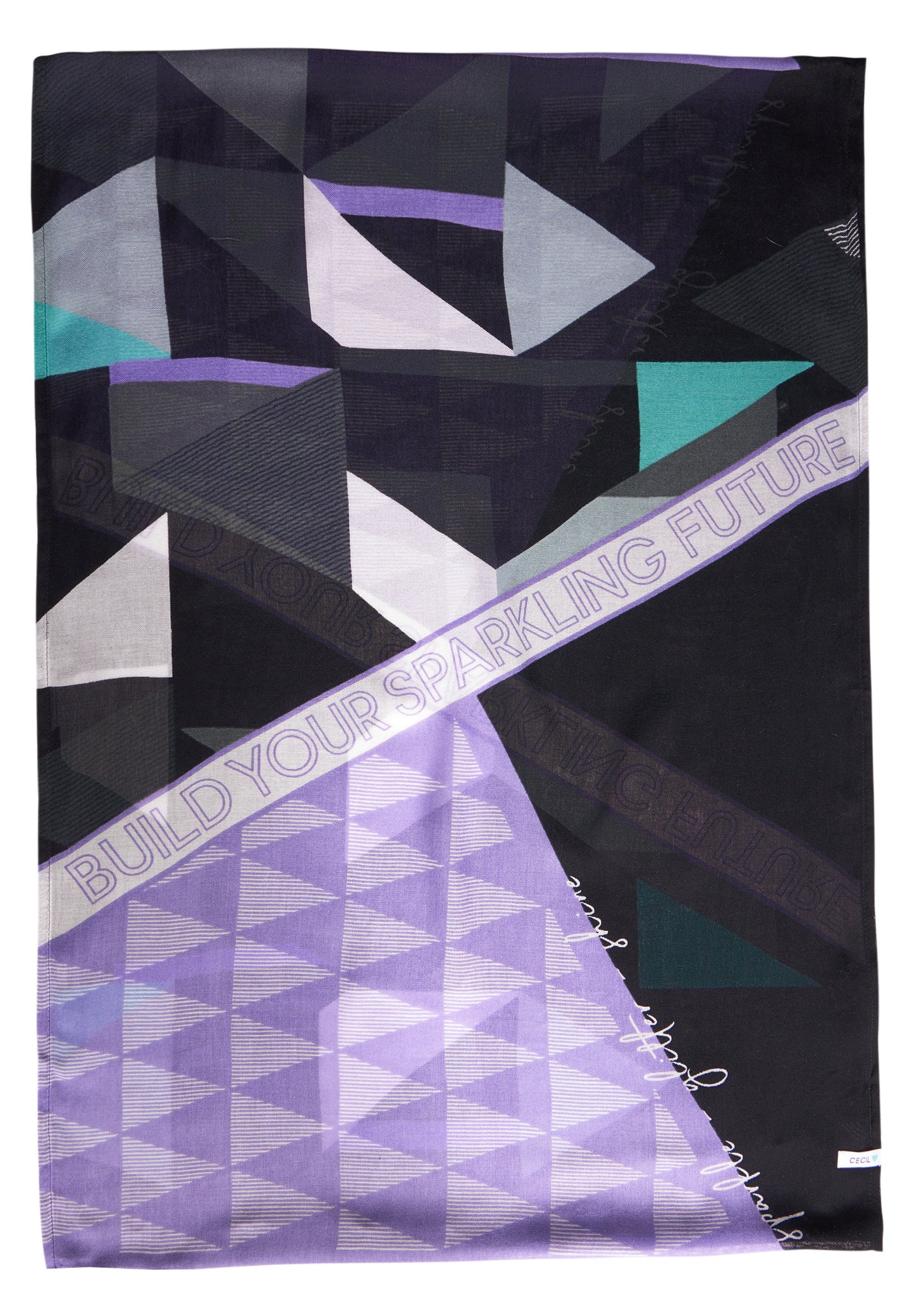 Loop-Schal mit Print