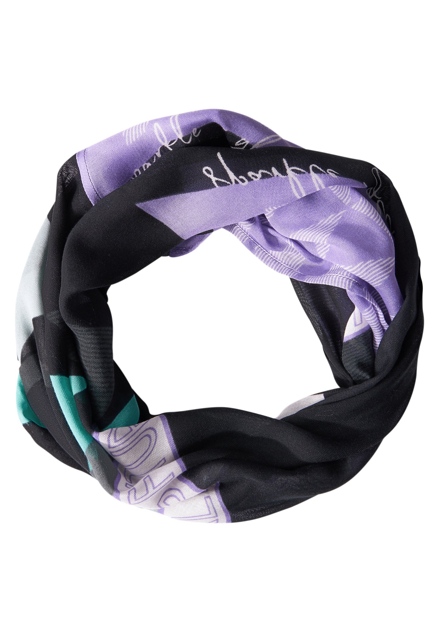 Loop-Schal mit Print