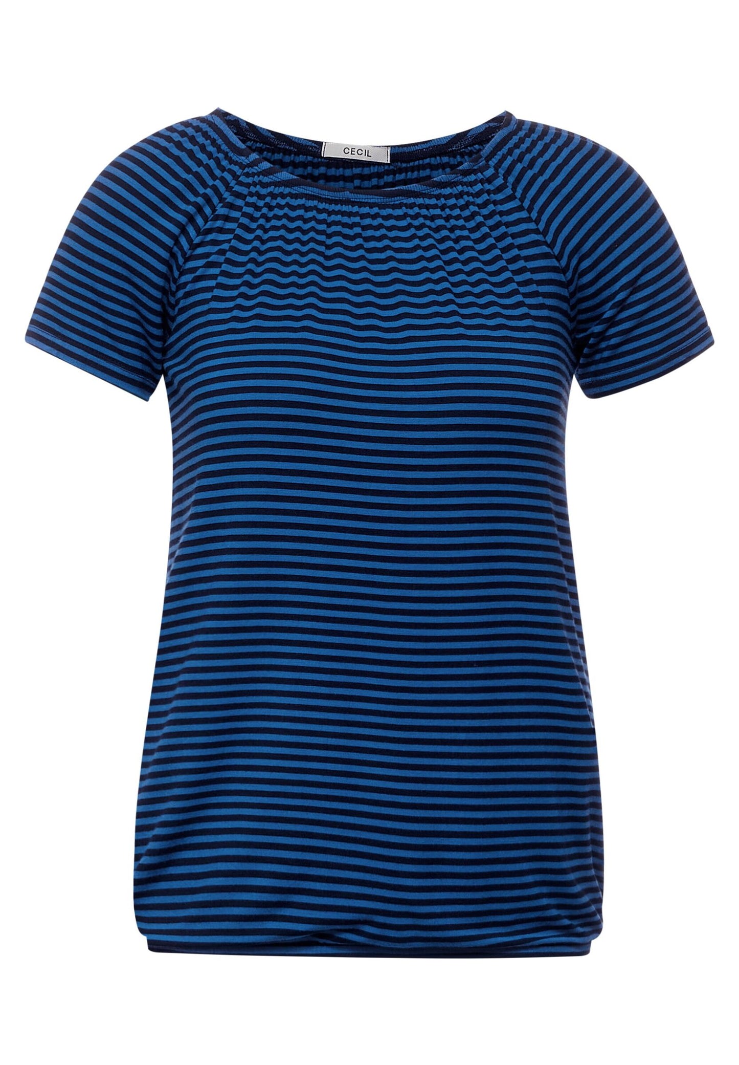 Carmen-Shirt mit Streifen
