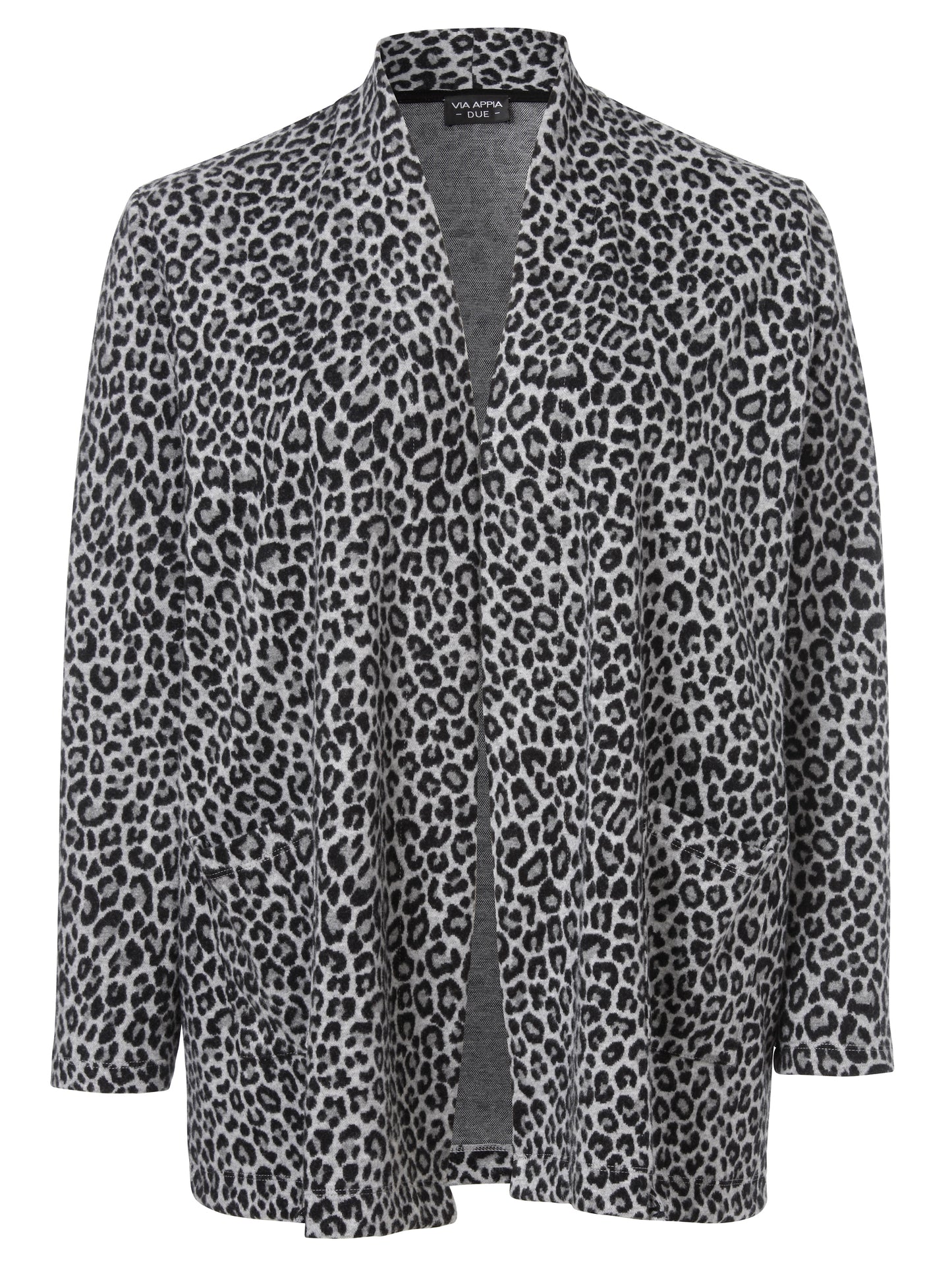 Jacke Offen 1/1 Arm Jacquard