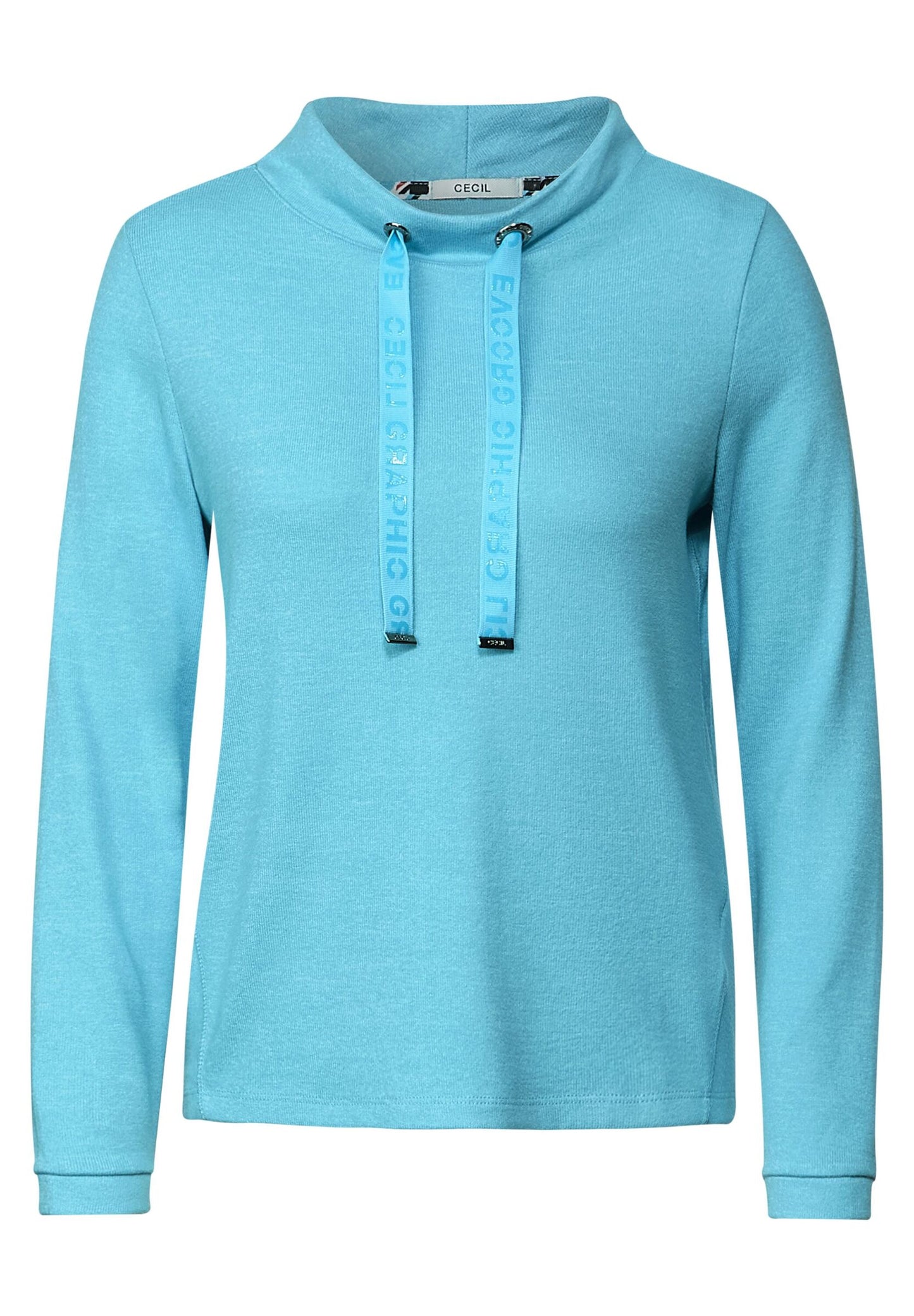 Cosy Shirt mit groÃem Kragen