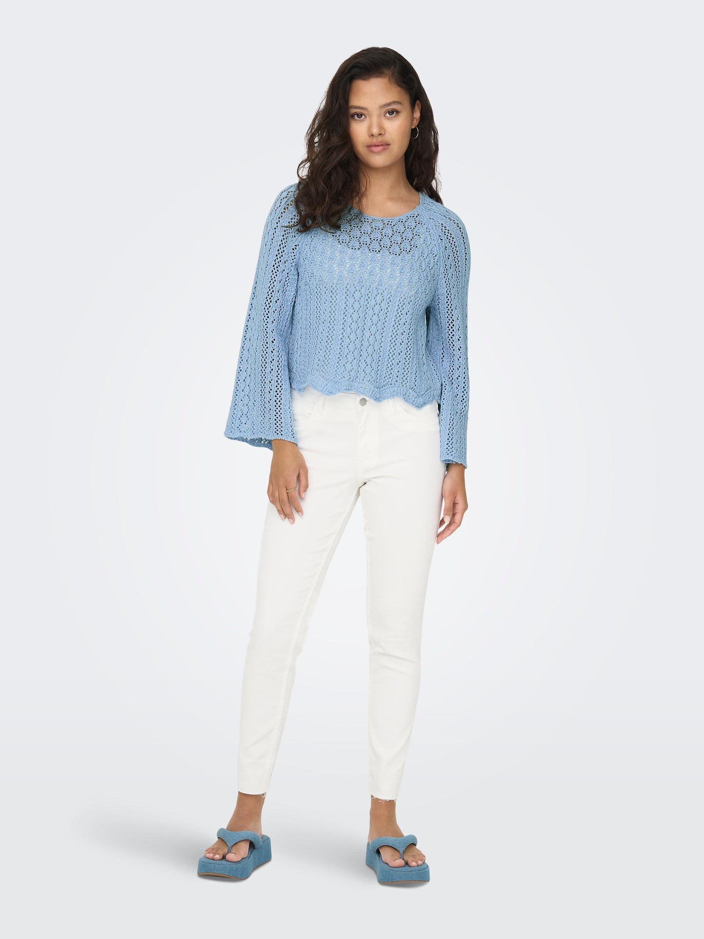 ONLNOLA LIFE 3/4 PULLOVER KNT NOOS