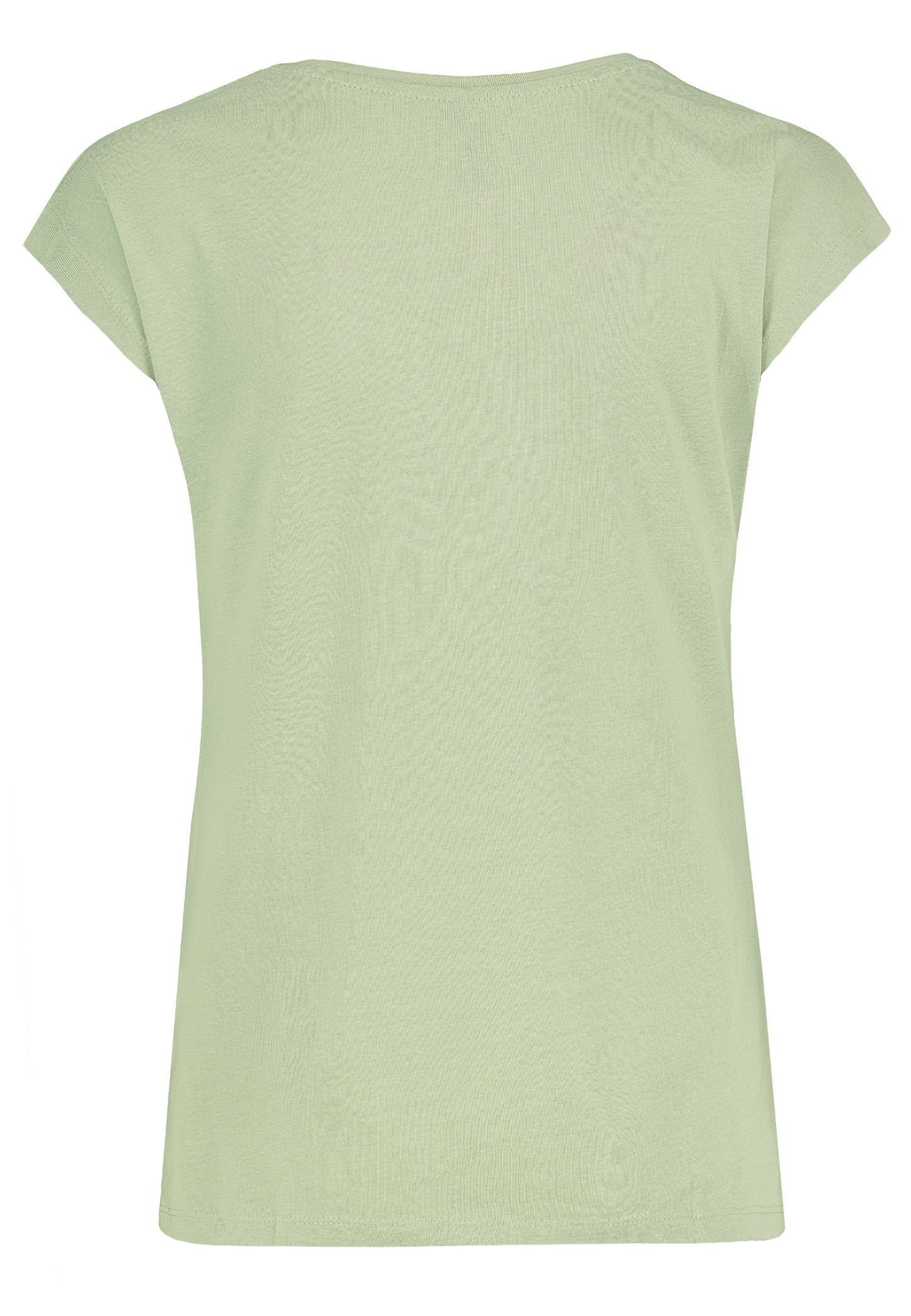 DOB Shirt, angeschnittene Ärmel, weiter Style,V-Ausschnitt mit Blende, white, pearl rose,reseda green, black