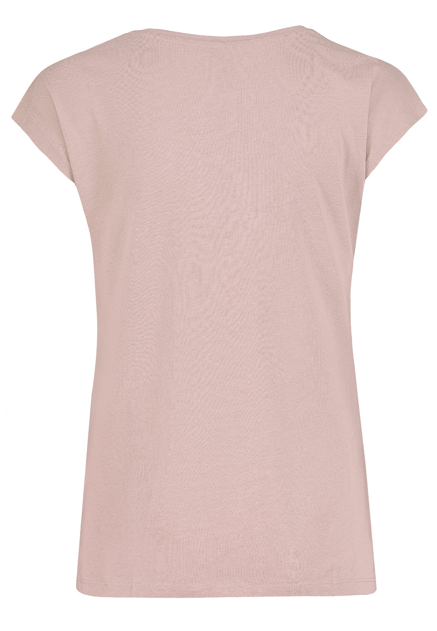 DOB Shirt, angeschnittene Ärmel, weiter Style,V-Ausschnitt mit Blende, white, pearl rose,reseda green, black