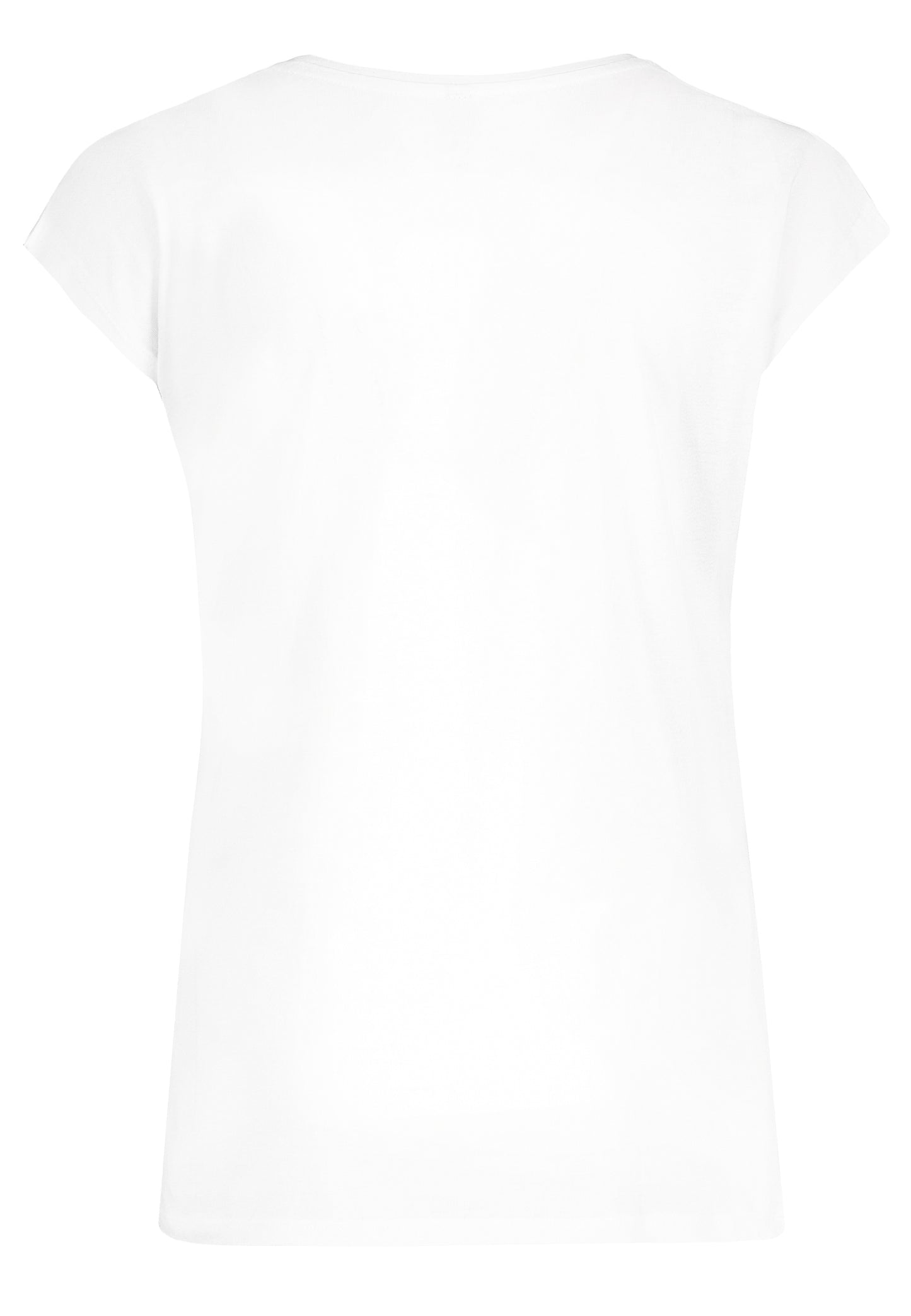 DOB Shirt, angeschnittene Ärmel, weiter Style,V-Ausschnitt mit Blende, white, pearl rose,reseda green, black