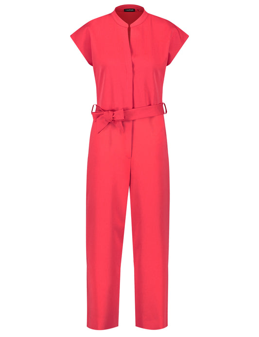 Jumpsuit mit Bindegürtel