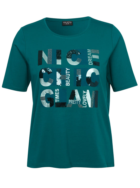 T-Shirt Rundhals 1/2 Arm Motiv
