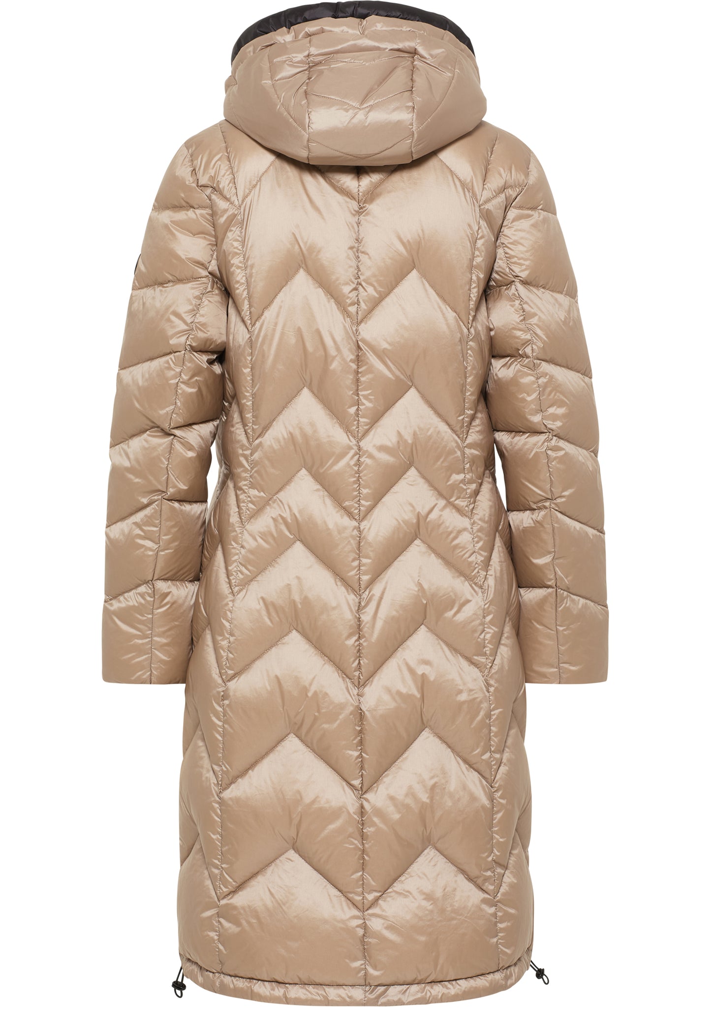 Daunenmantel mit Kapuze