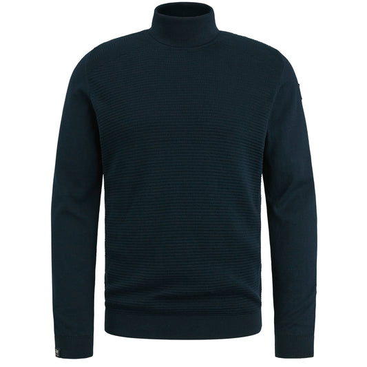 Roll neck pima cotton