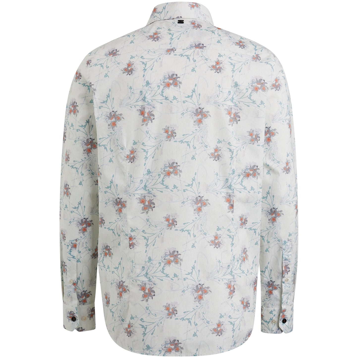 Long Sleeve Shirt Print on fine poplin stretch