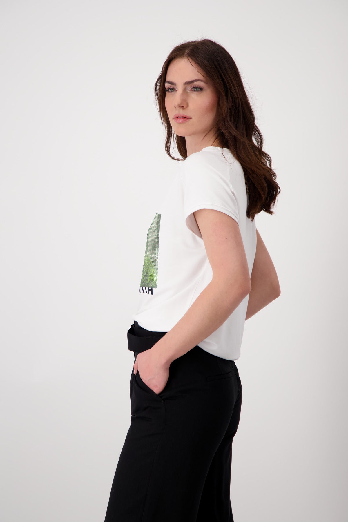 T-Shirt, weiss