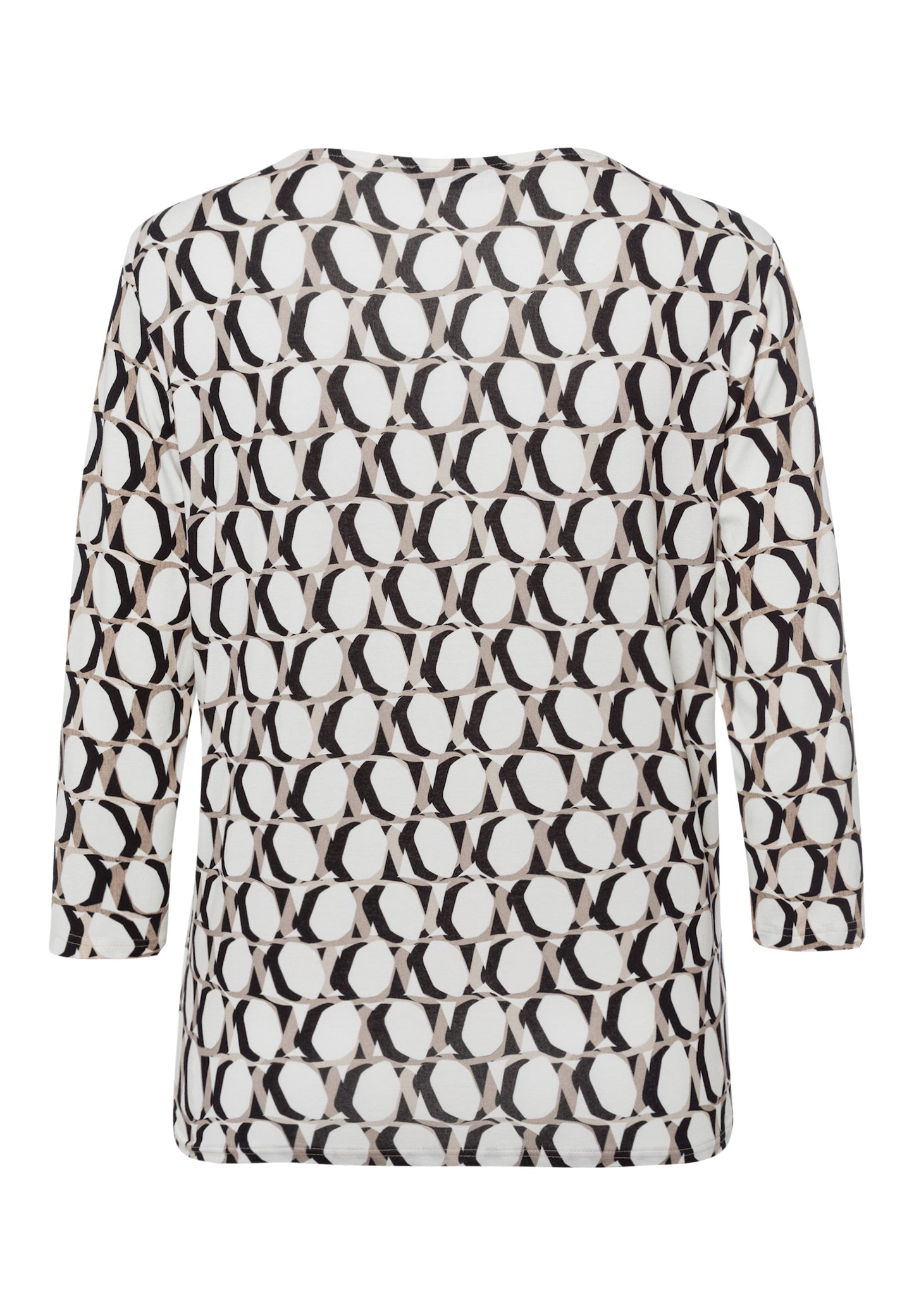 Blusenshirt NOS mit Panneaux Print