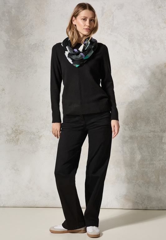 Loop-Schal mit Print