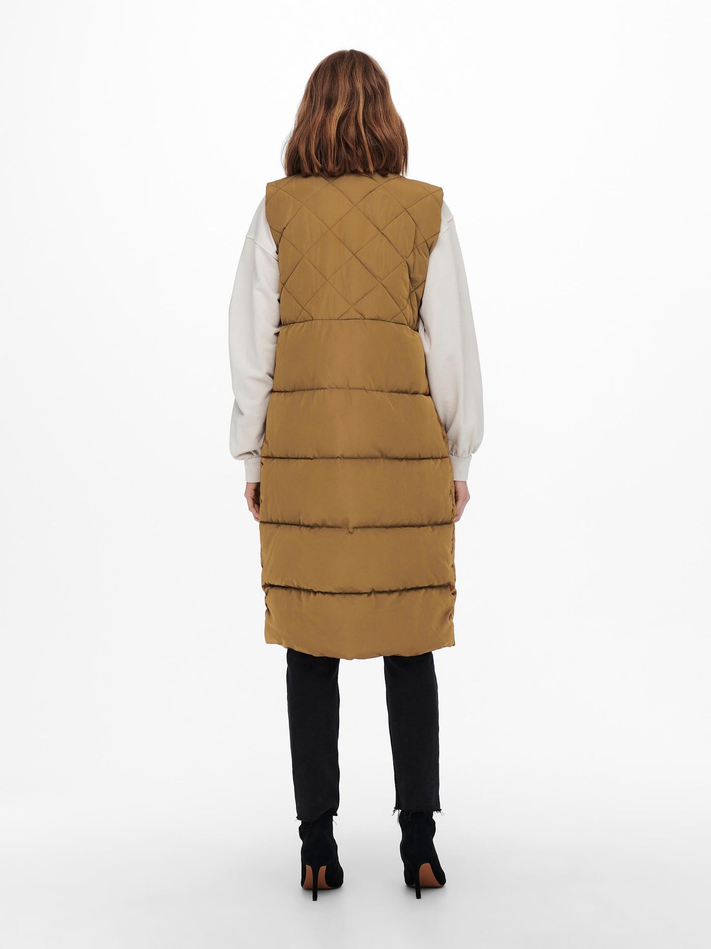 ONLSTACY QUILTED LONG WAISTCOAT OTW NOOS