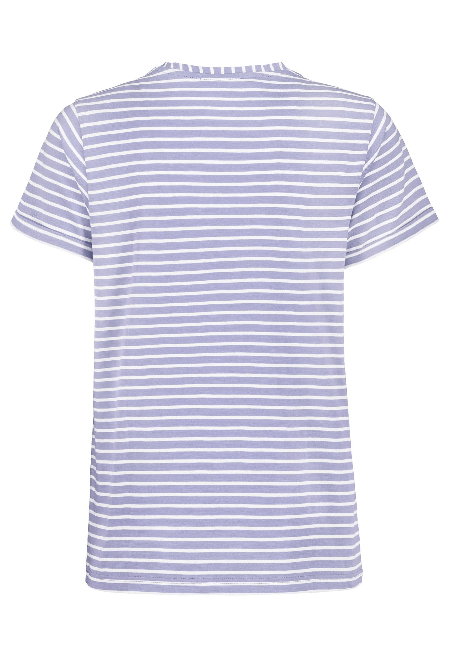 T-shirt, kurzarm ,ärmelaufschlag V-neck