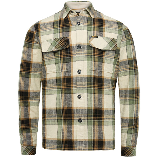 Long Sleeve Shirt Cotton Yarn Dyed Check