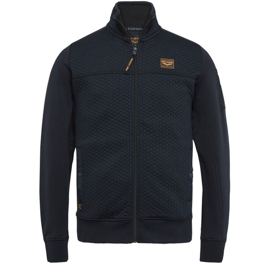 Zip jacket structure sweat